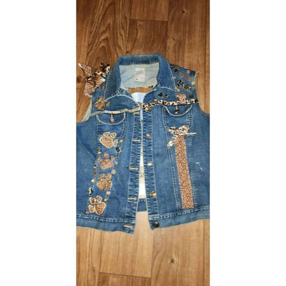Upcycled Old Navy Vest - Picture 1 of 13